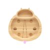 Feeding & Safety Eco Rascals | Bamboo Ladybird Suction Plate - Pink