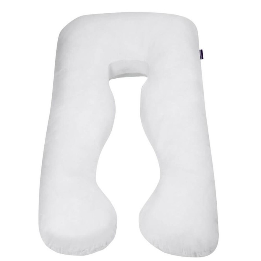 Feeding & Safety Clevamama | Therapeutic Body & Bump Maternity Pillow - White