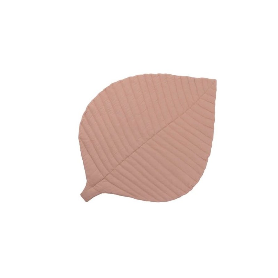 Toys Toddlekind | Organic Leaf Mat - Sea Shell