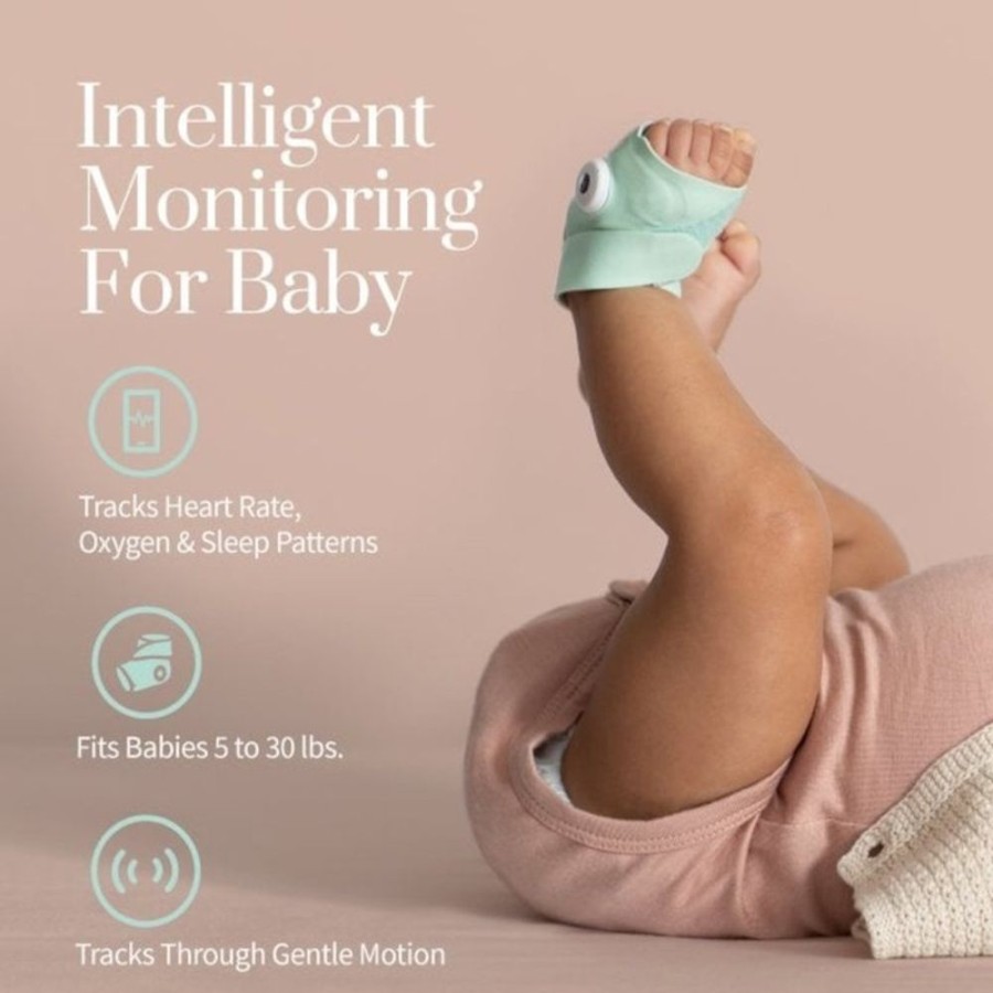 Feeding & Safety Owlet | Smart Sock V3 - Mint