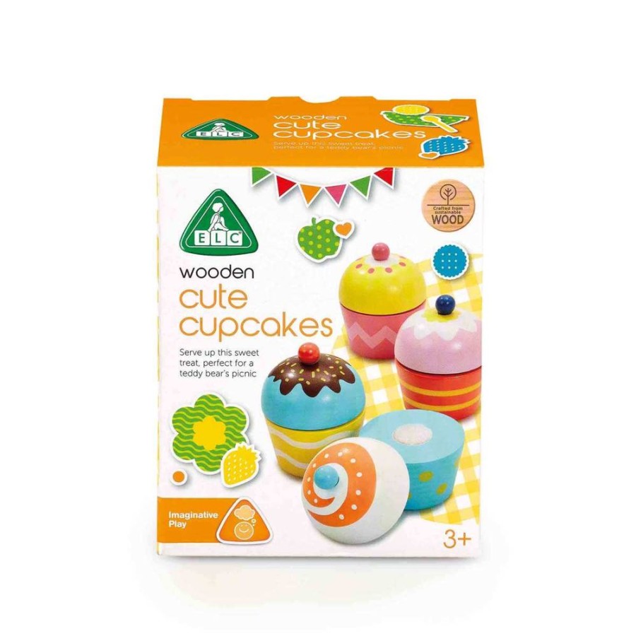 Toys Early Learning Centre | Wooden Cupcake Set