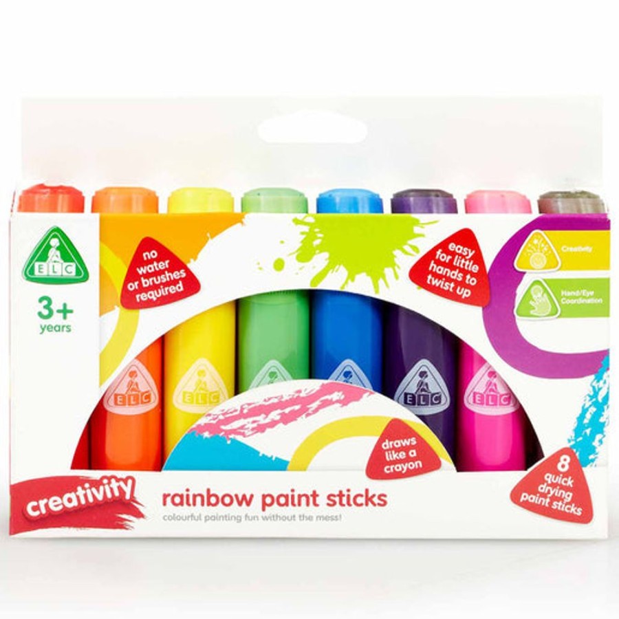 Toys Early Learning Centre | Rainbow Paint Sticks 8Pk