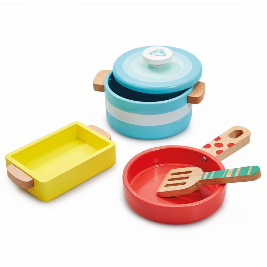 Toys Early Learning Centre | Wooden Pots And Pans