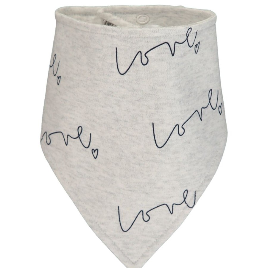 Feeding & Safety From Babies with Love | Love Print Organic Bandana Bib