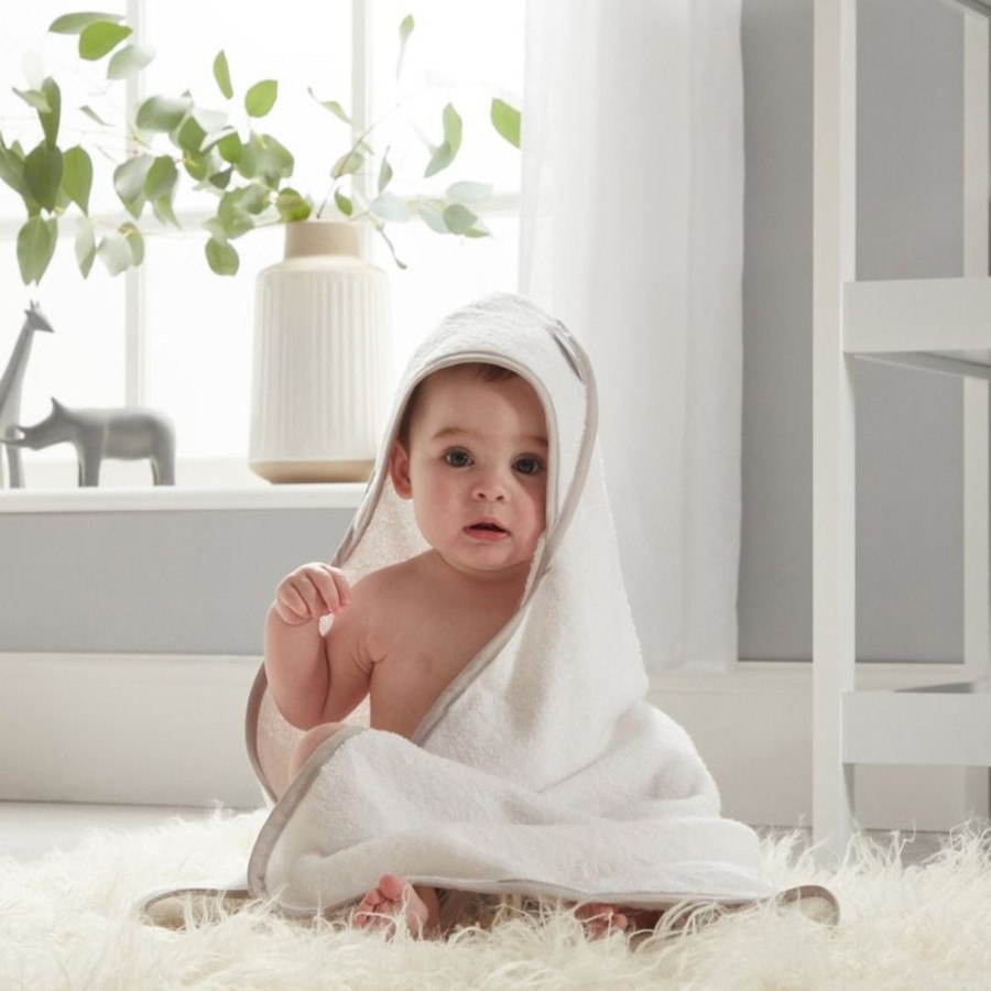 Bathing & Changing Shnuggle | Wearable Towel With Ears - White