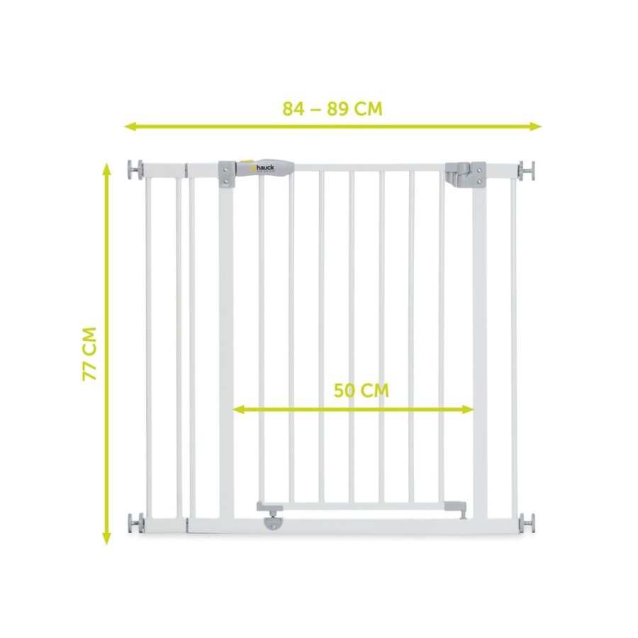 Feeding & Safety Hauck | Open N Stop Safety Gate + 9Cm Extension